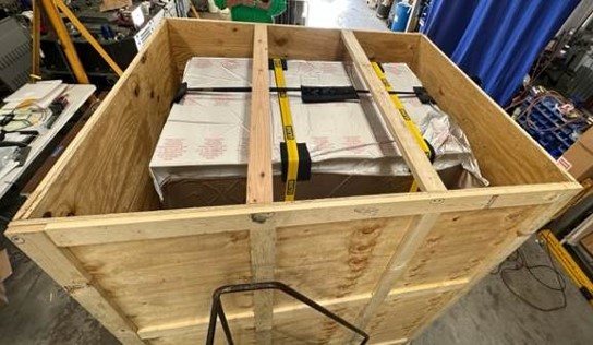 LOGISTEED America New York Branch offers vacuum packing for customers
