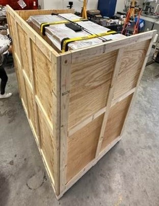 LOGISTEED America New York Branch offers vacuum packing for customers