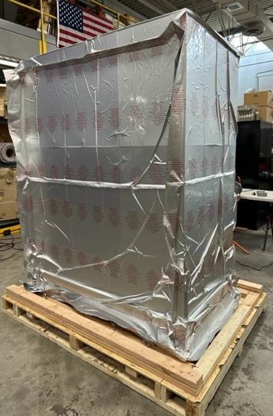 LOGISTEED America New York Branch offers vacuum packing for customers