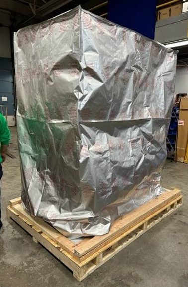 LOGISTEED America New York Branch offers vacuum packing for customers