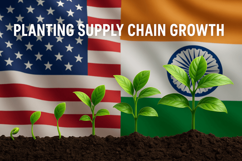 Planting Supply Chain Growth Between the Us and India