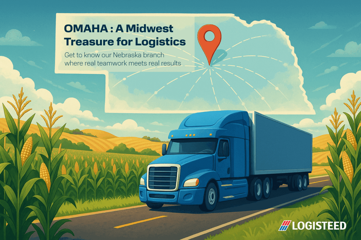 Where LOGISTEED America works for the world in Nebraska